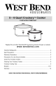 5 6 Quart CrockeryTM Cooker